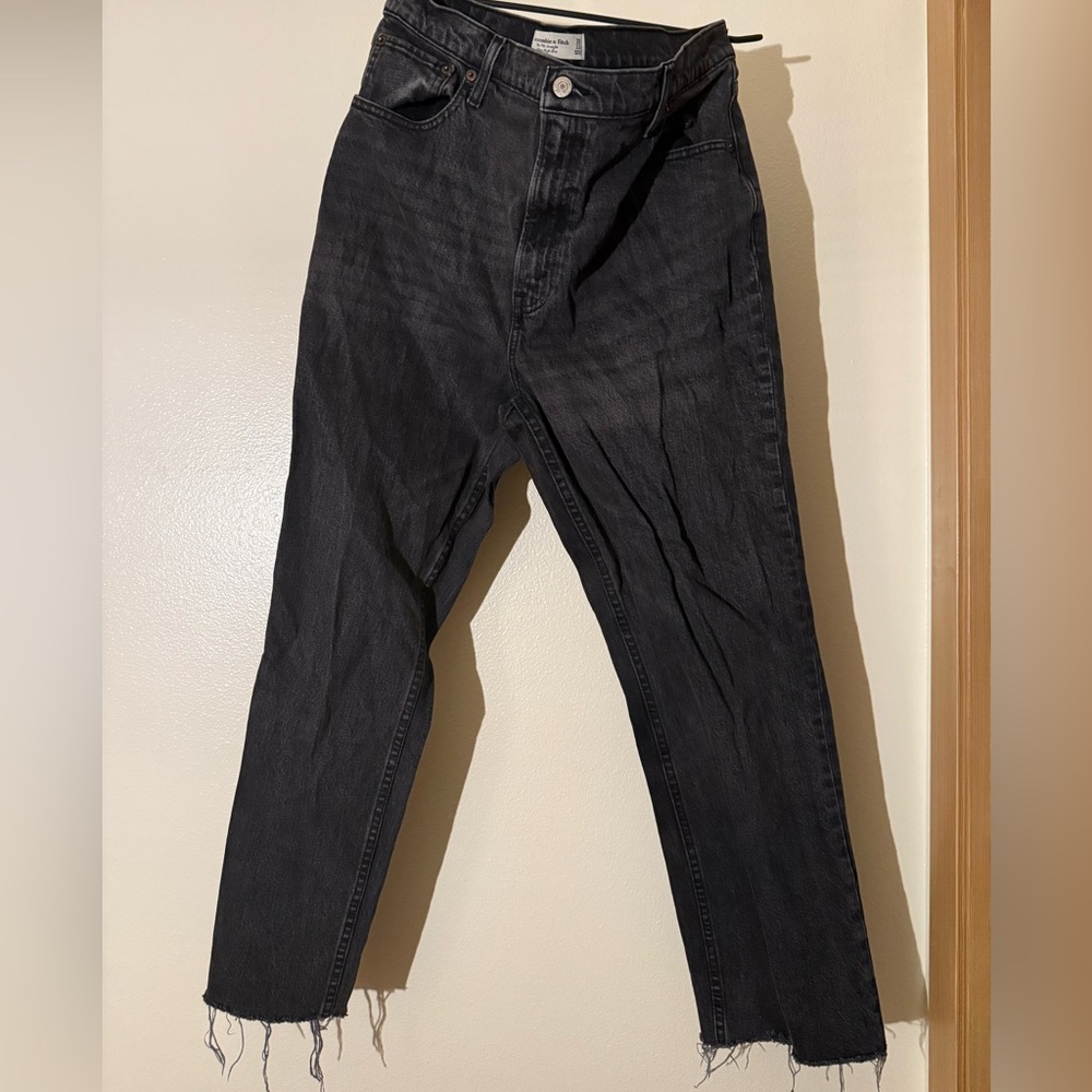 90’s straight ultra high rise denim